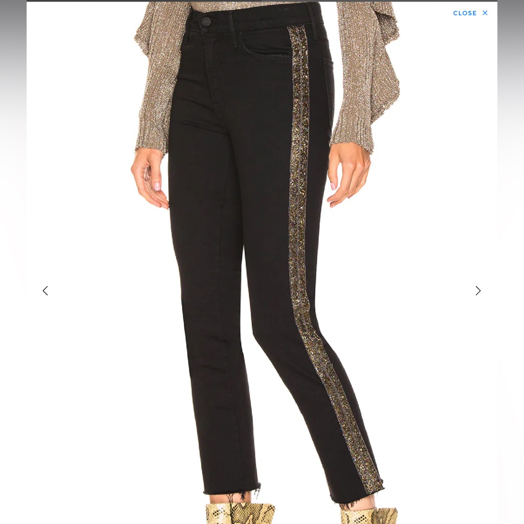 Mother Rascal Ankle Fray Nwot